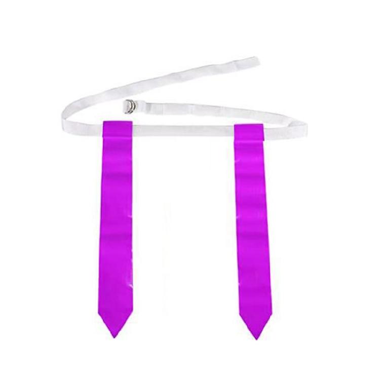 Футбольный пояс Футбольный пояс с флажками Флажки Футбольный тренажер Спортивное оборудование фиолетовый