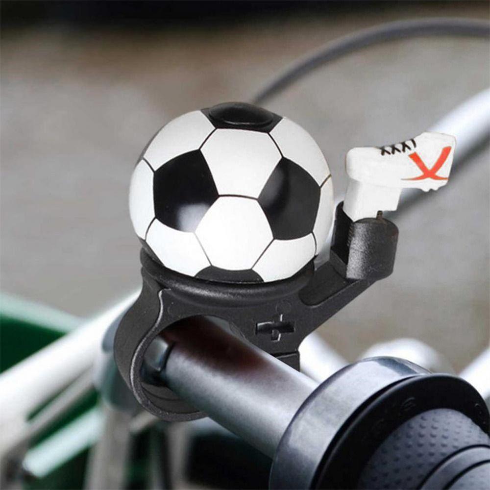 Велосипедный гудок Футбольный звонок Футбольный велосипедный звонок Руль Футбольный звонок Велосипедный звонок black
