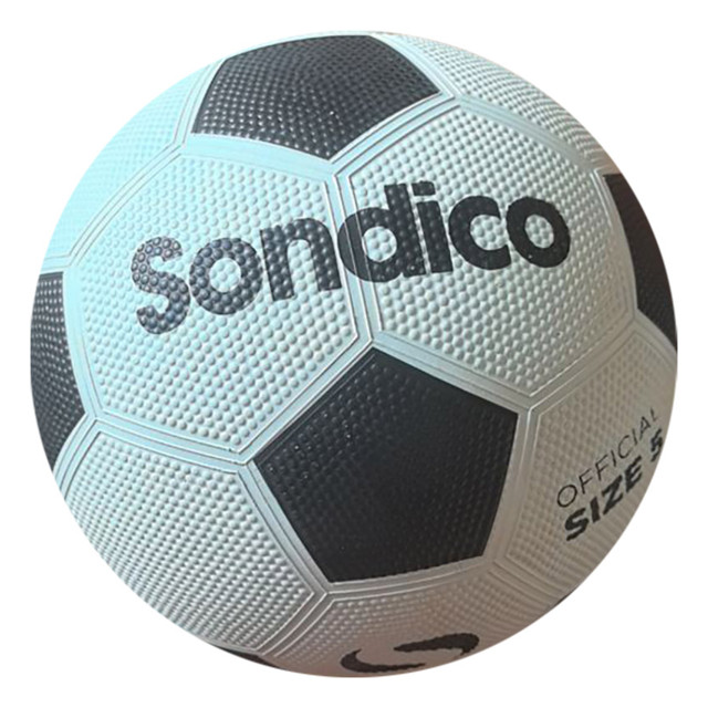 мяч футбольный бесшовный ECOS ПВХ резина